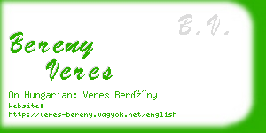 bereny veres business card